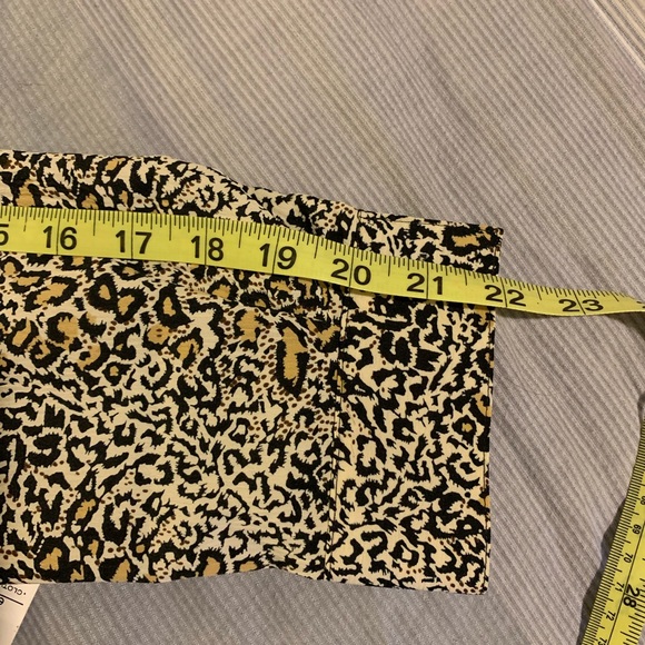 Elementz Leopard Button-down Blouse - Picture 8 of 8